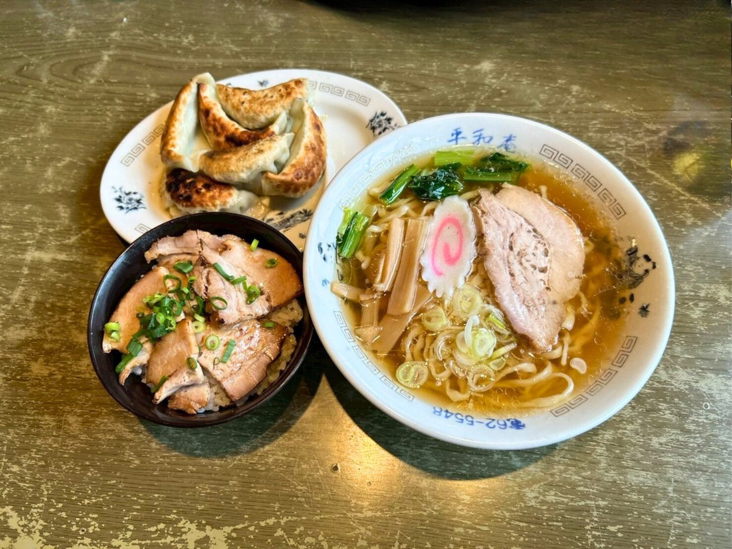 平和庵のセットメニュー